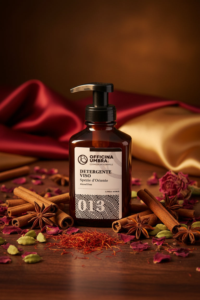 Detergente viso spezie d'Oriente