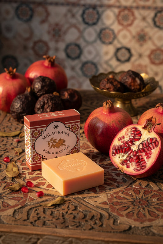 Sapone artigianale alla melagrana