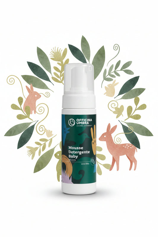 Mousse detergente baby