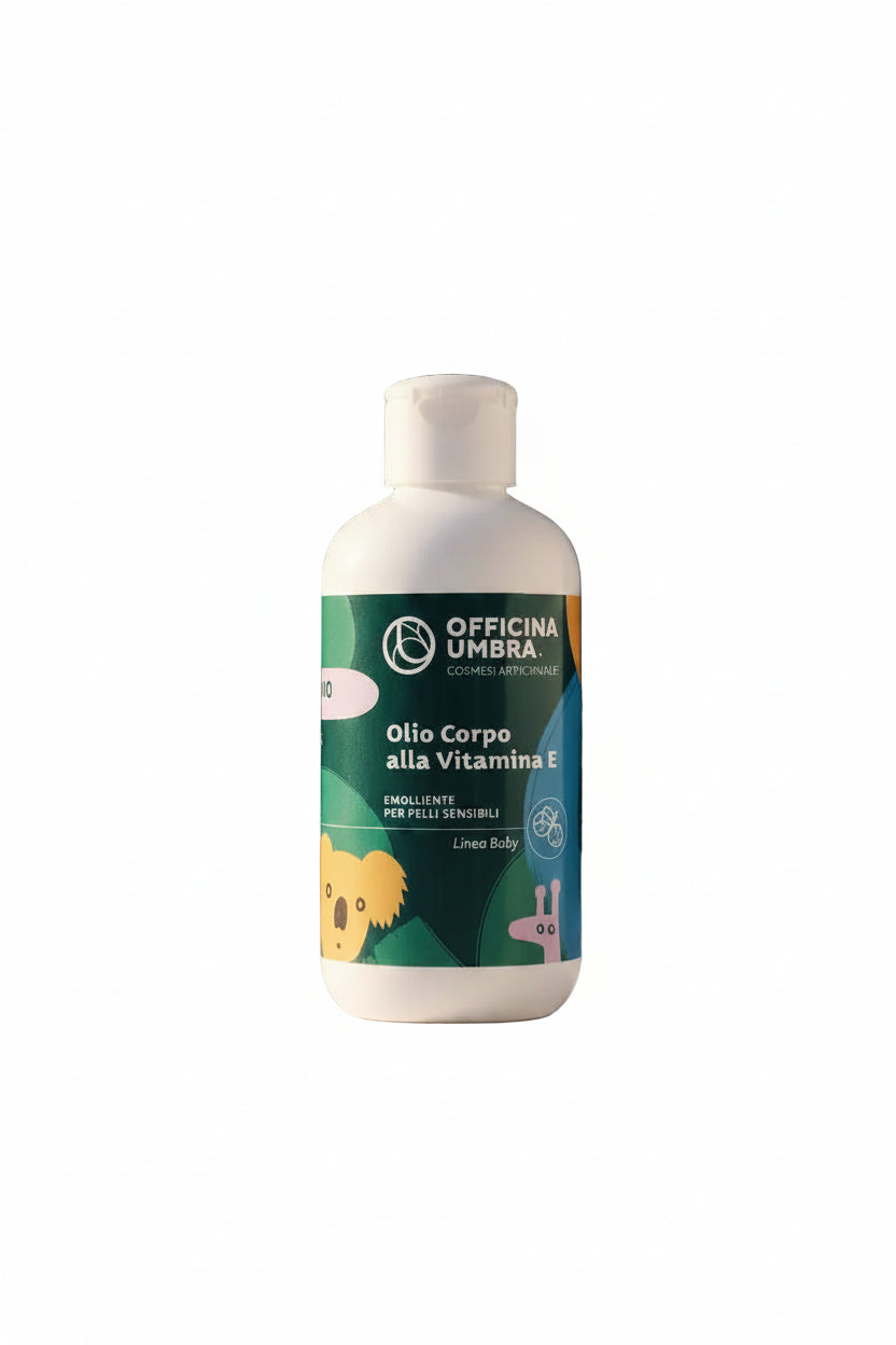 Olio corpo alla vitamina E