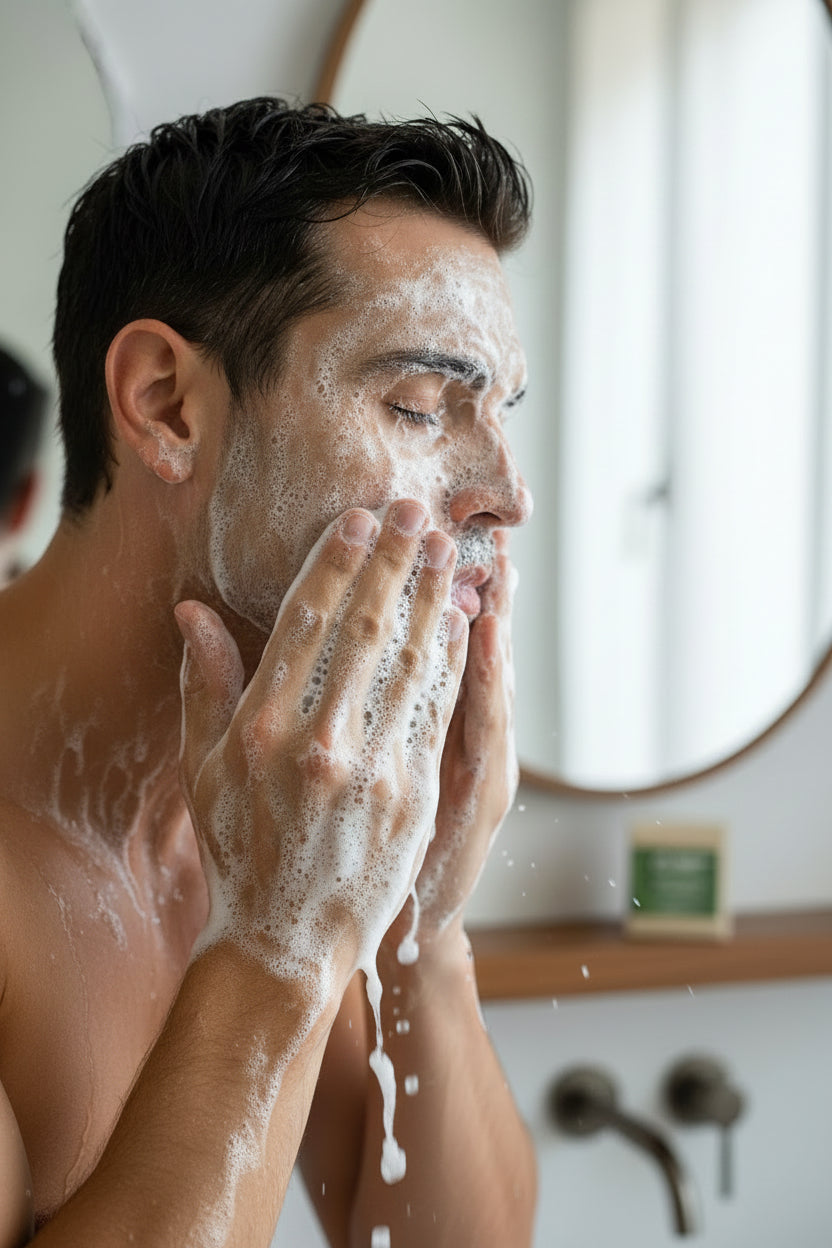 Sapone artigianale all'argilla verde