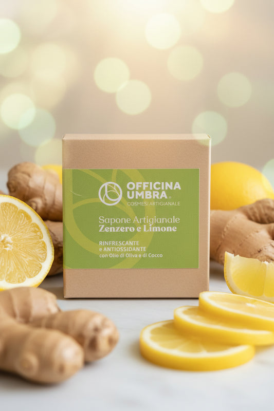 Sapone artigianale zenzero e limone
