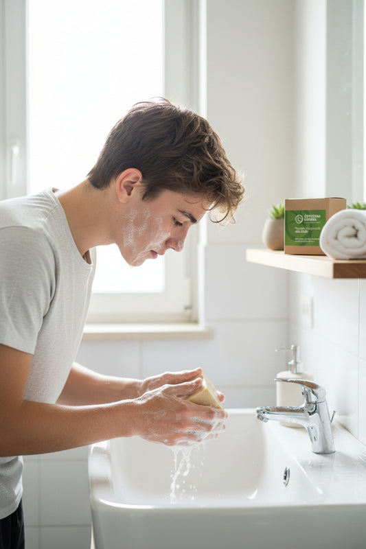 Sapone artigianale allo zolfo