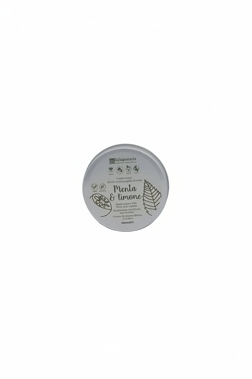 Crema mani menta e limone