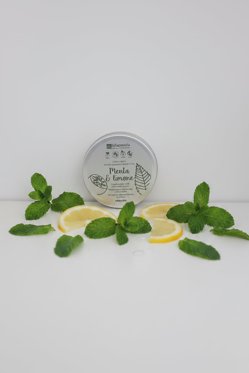 Crema mani menta e limone