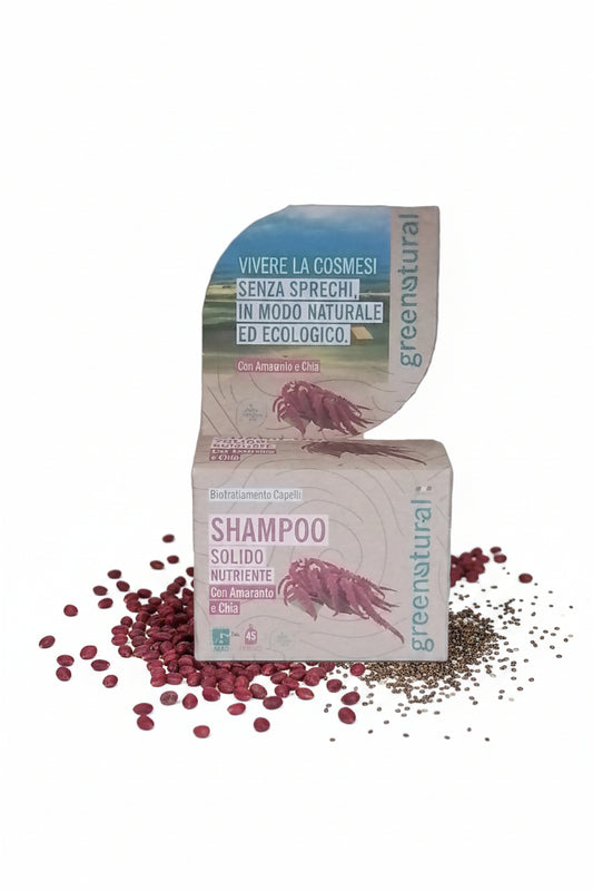 Shampoo solido nutriente