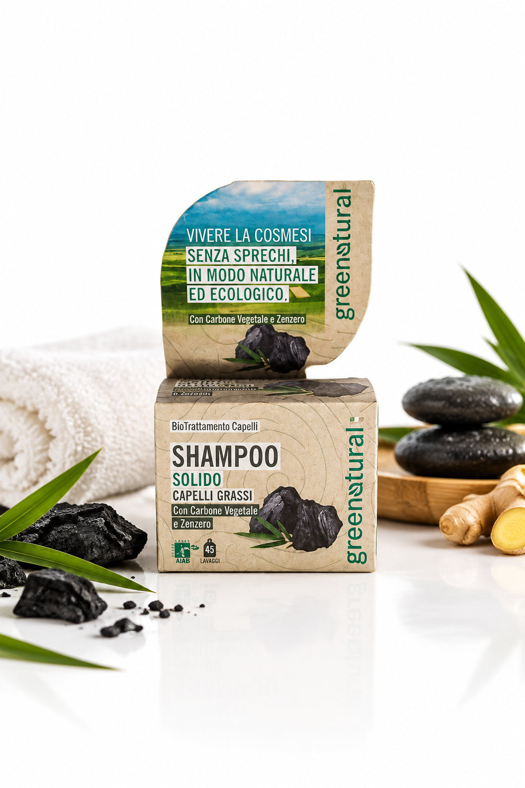 Shampoo solido capelli grassi