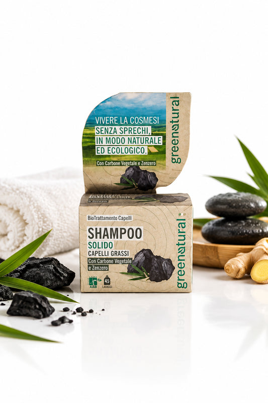 Shampoo solido capelli grassi