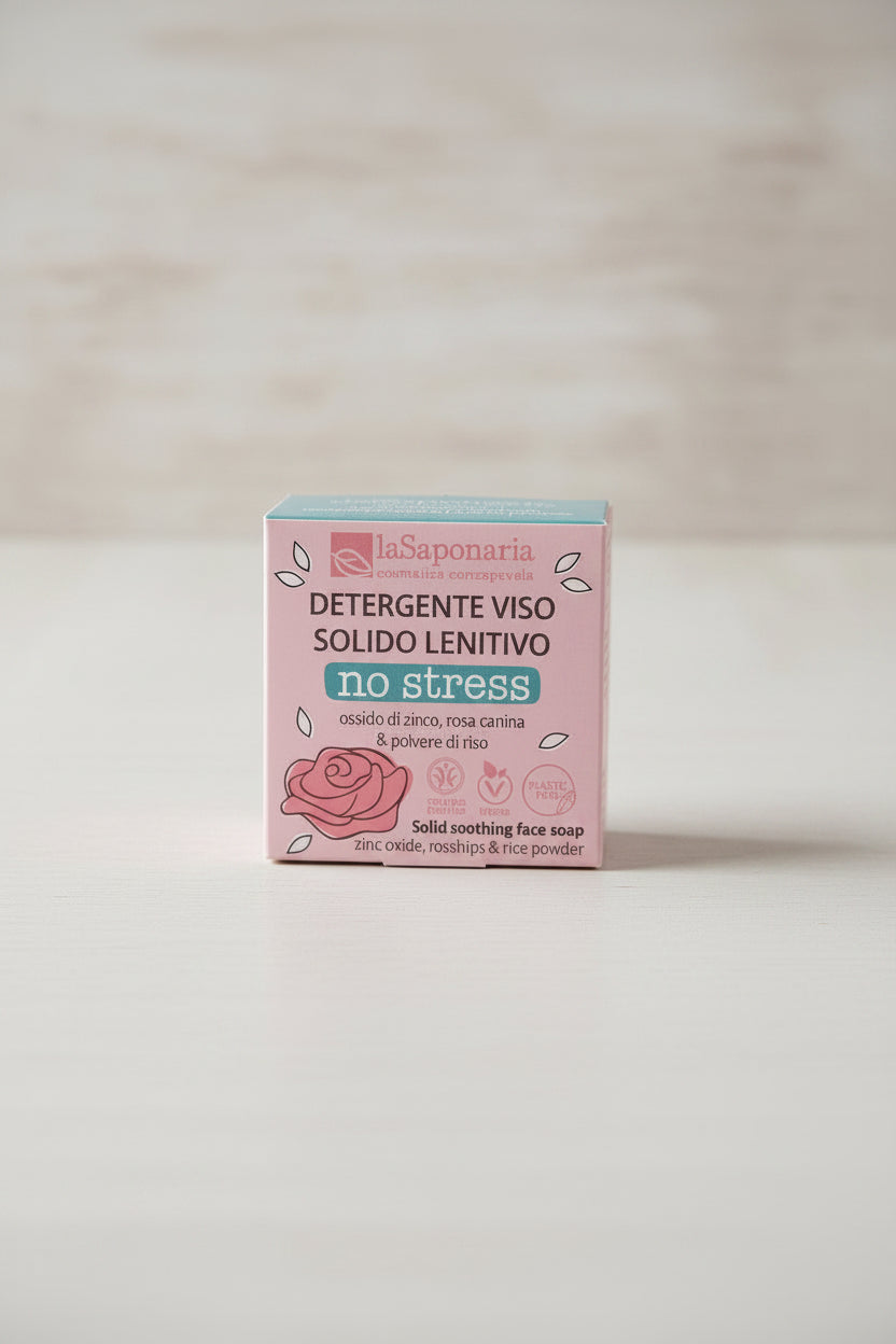 Detergente viso solido lenitivo