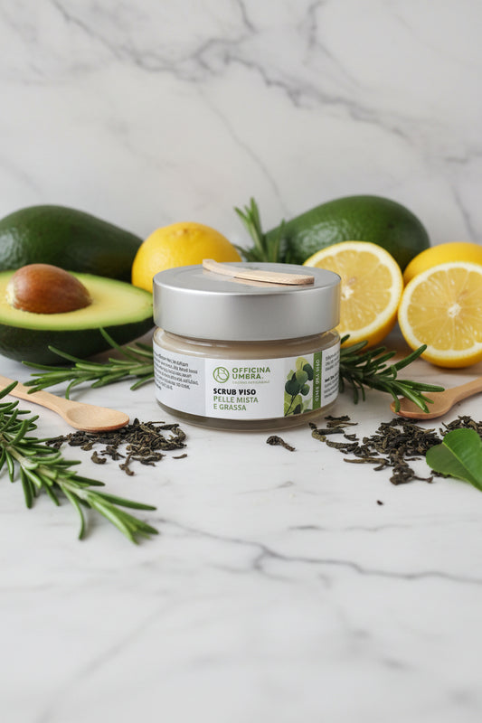 Scrub viso pelle mista e grassa