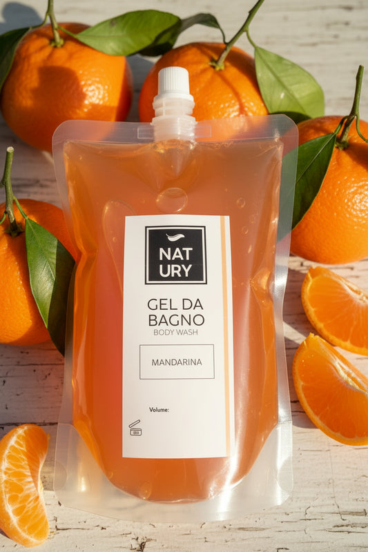 Gel da bagno al mandarino
