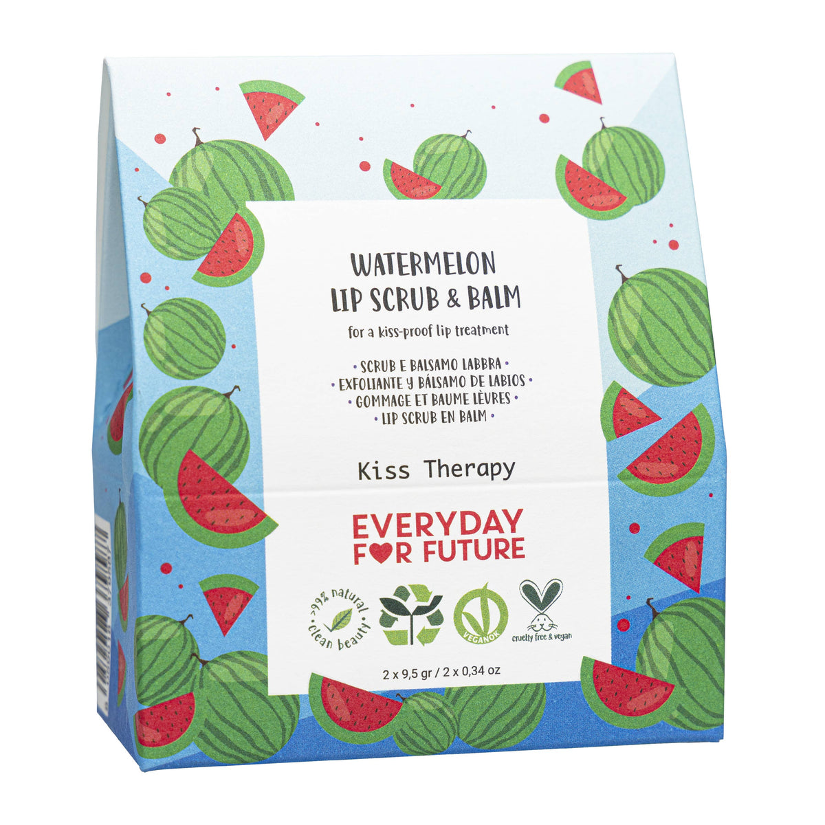 Kit Labbra con Estratto di Anguria - Scrub e lip balm