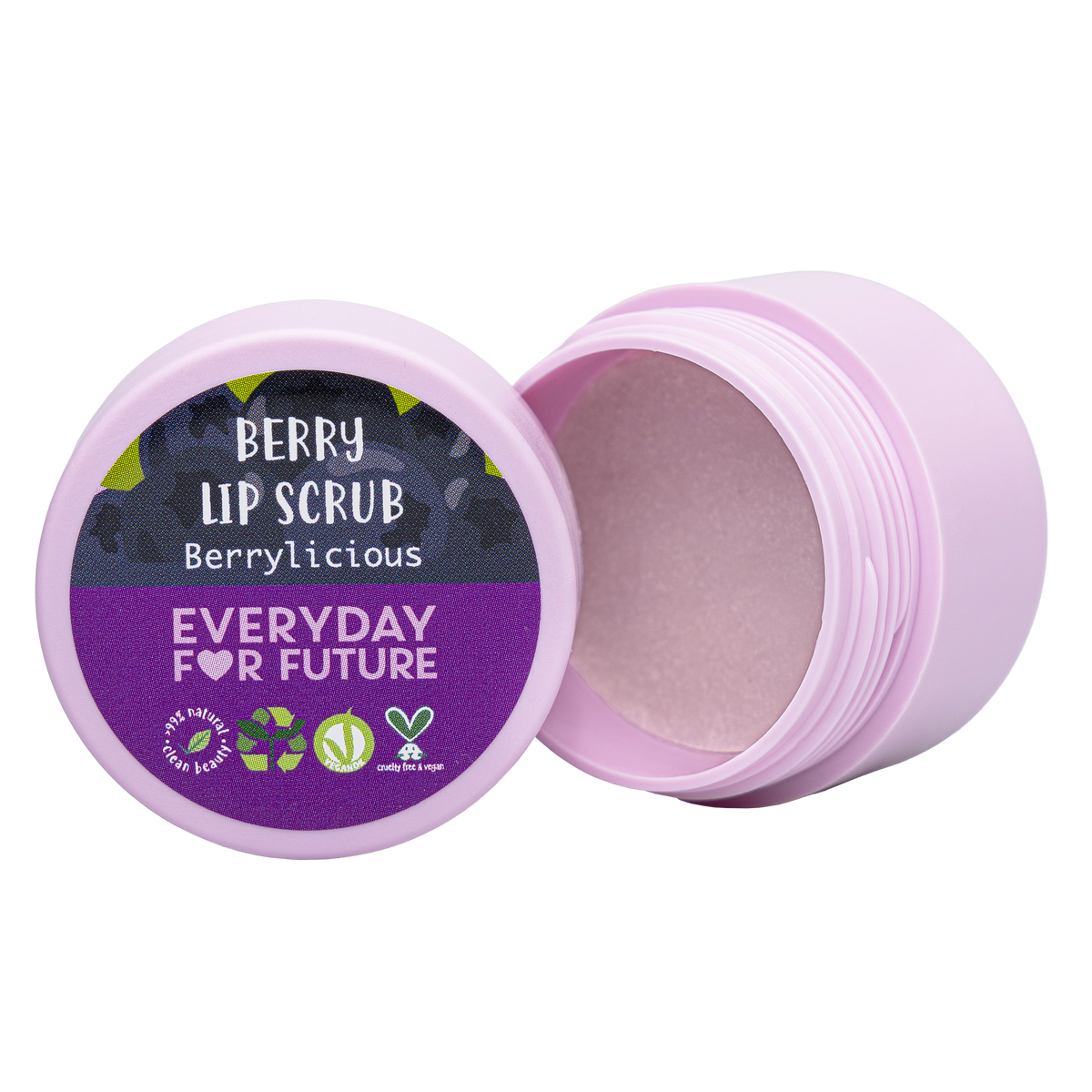 Kit Labbra con Estratto di Mirtillo - Scrub e lip balm