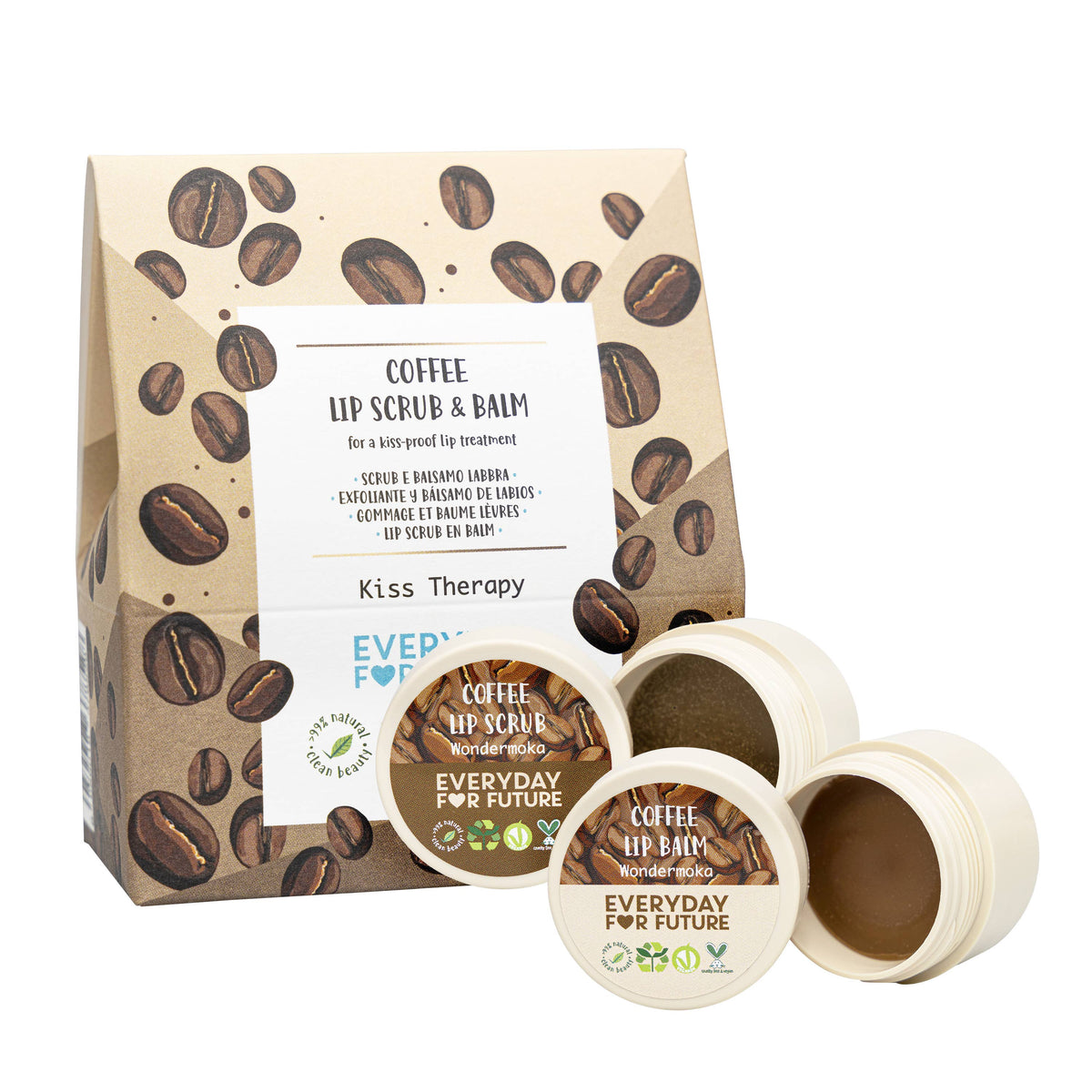 Kit Labbra con Estratto di Caffè