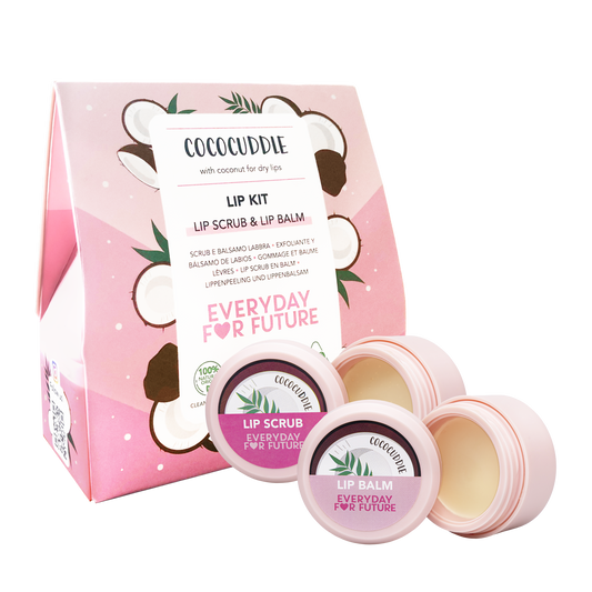 Kit Labbra con Estratto di Cocco - Scrub e lip balm
