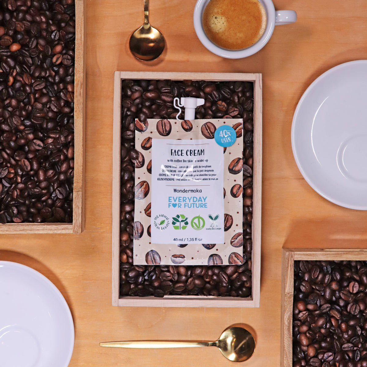 Crema Viso Energizzante con Olio di Caffè