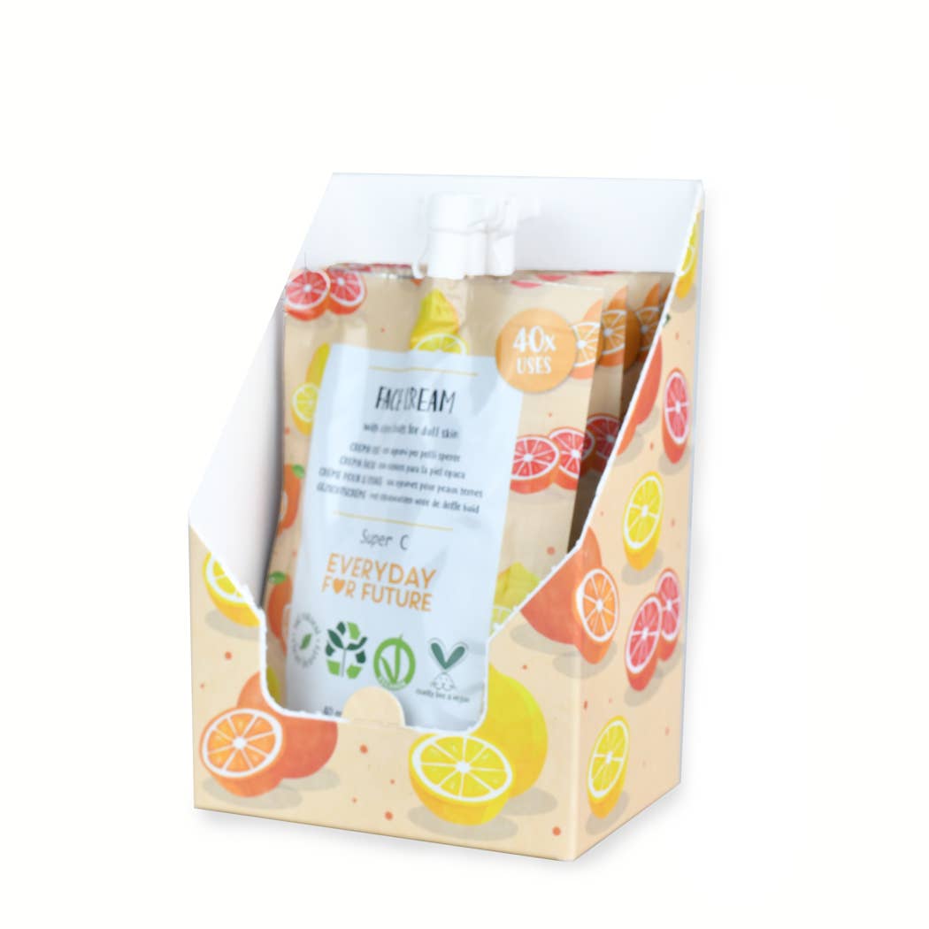 Crema Viso Illuminante con Estratto di Arancia e Lime