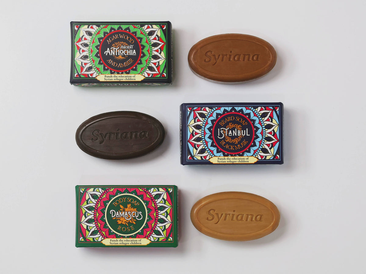 Sapone di Aleppo profumato Antiochia (oud e ambra)