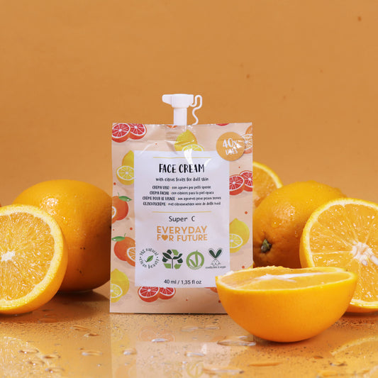 Crema Viso Illuminante con Estratto di Arancia e Lime