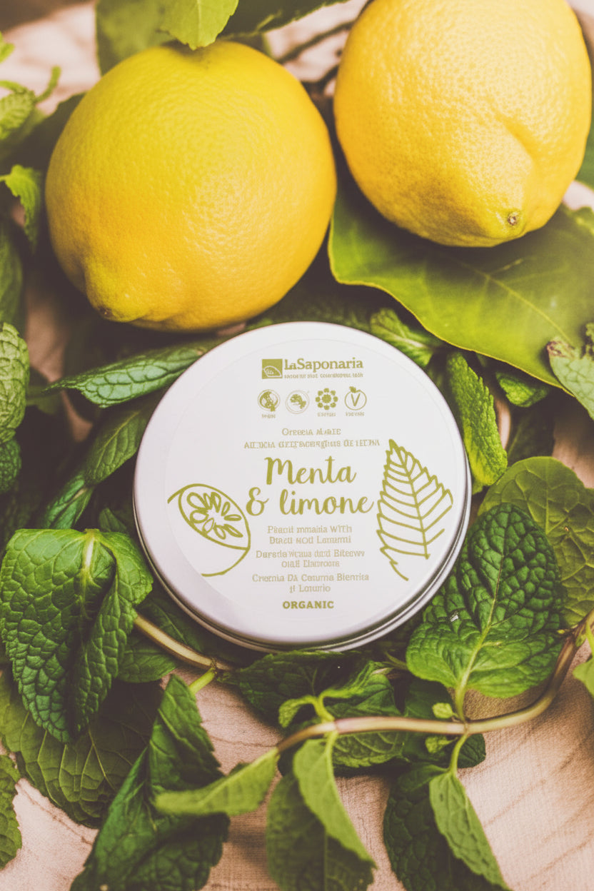 Crema mani menta e limone