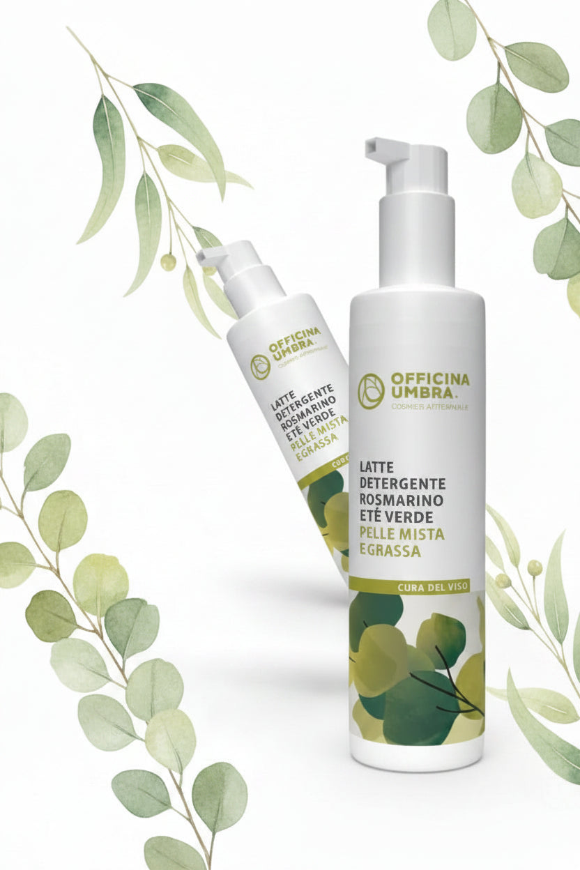 Latte detergente pelle mista e grassa