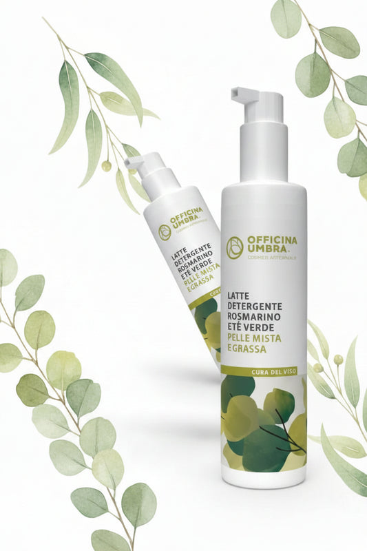 Latte detergente pelle mista e grassa