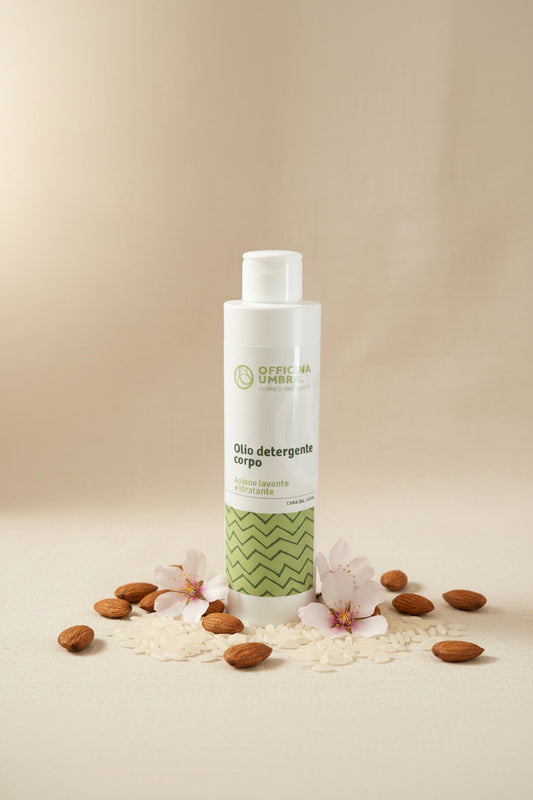 Olio detergente corpo