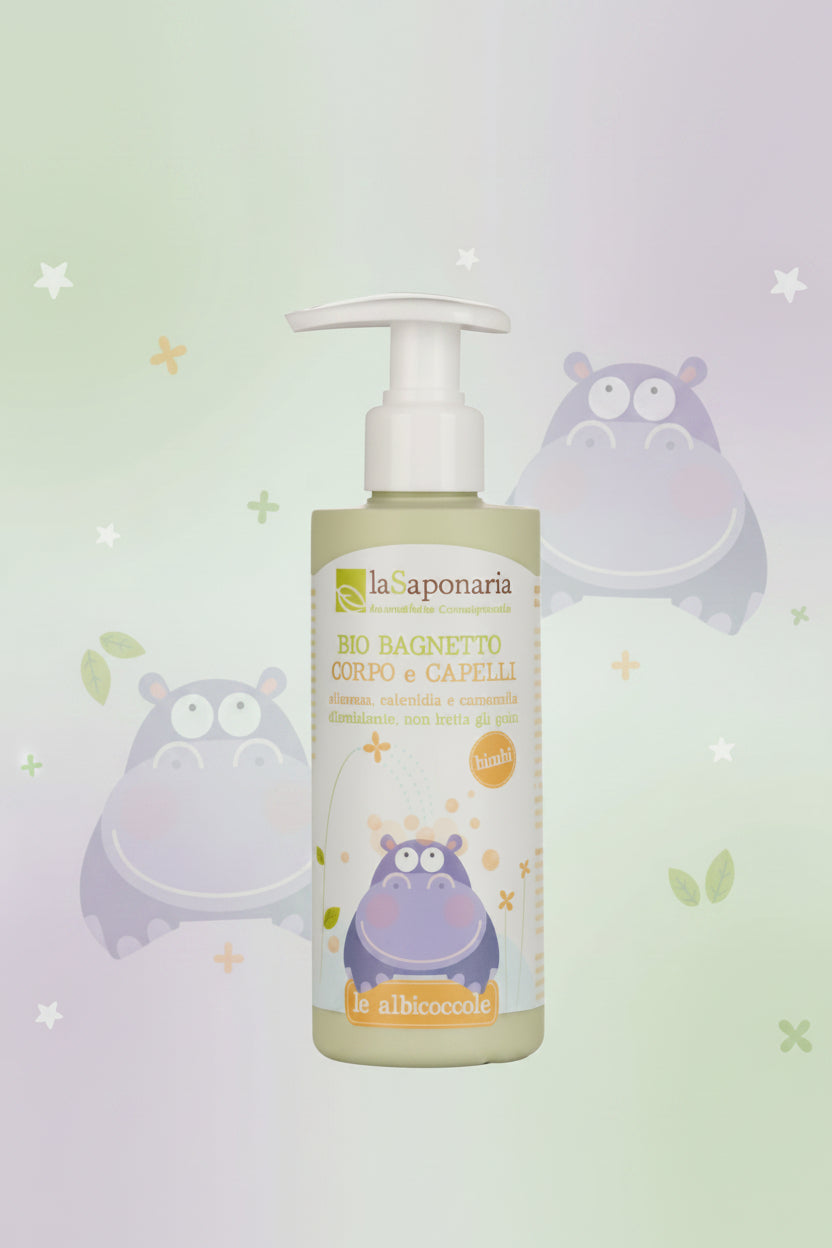 Bagnetto corpo e capelli