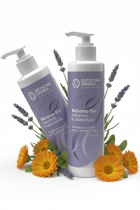 Balsamo bio per capelli secchi e fragili