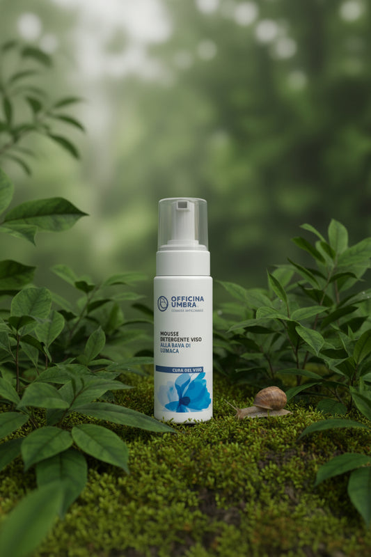 Mousse detergente viso