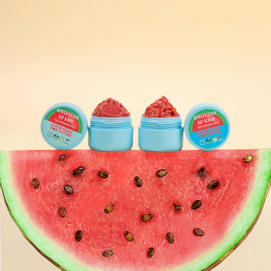 Kit Labbra con Estratto di Anguria - Scrub e lip balm