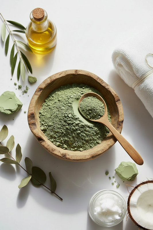 Sapone artigianale all'argilla verde